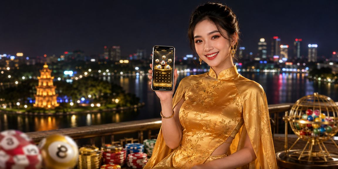Người dùng Việt Nam kiểm tra kết quả jackpot và xổ số trên điện thoại