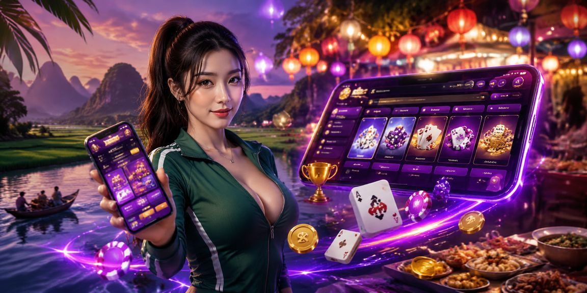 Không khí chơi game sôi động tại chợ đêm Ninh Bình